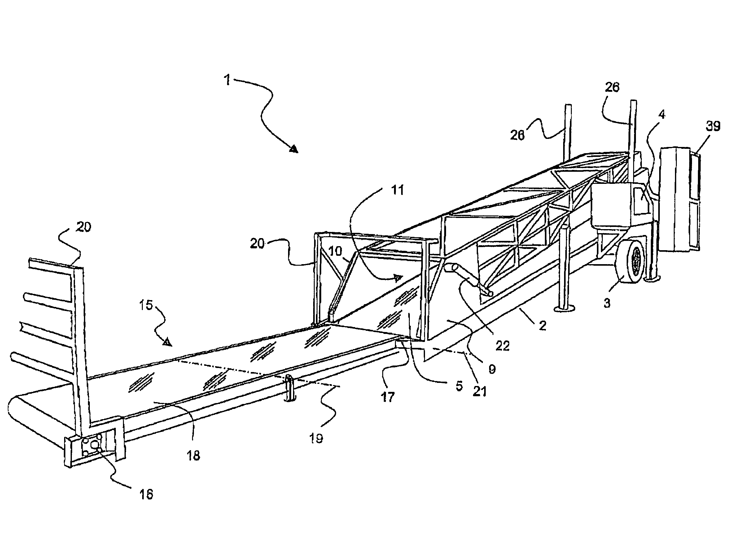 Poultry-loading machine