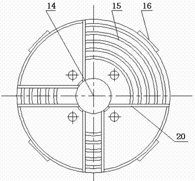 Speed regulation asynchronous magnetic coupler with adjustable radial air gap