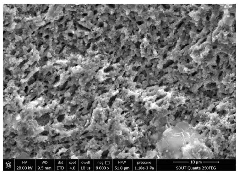 A kind of solid oxide fuel cell electrode material and preparation method thereof