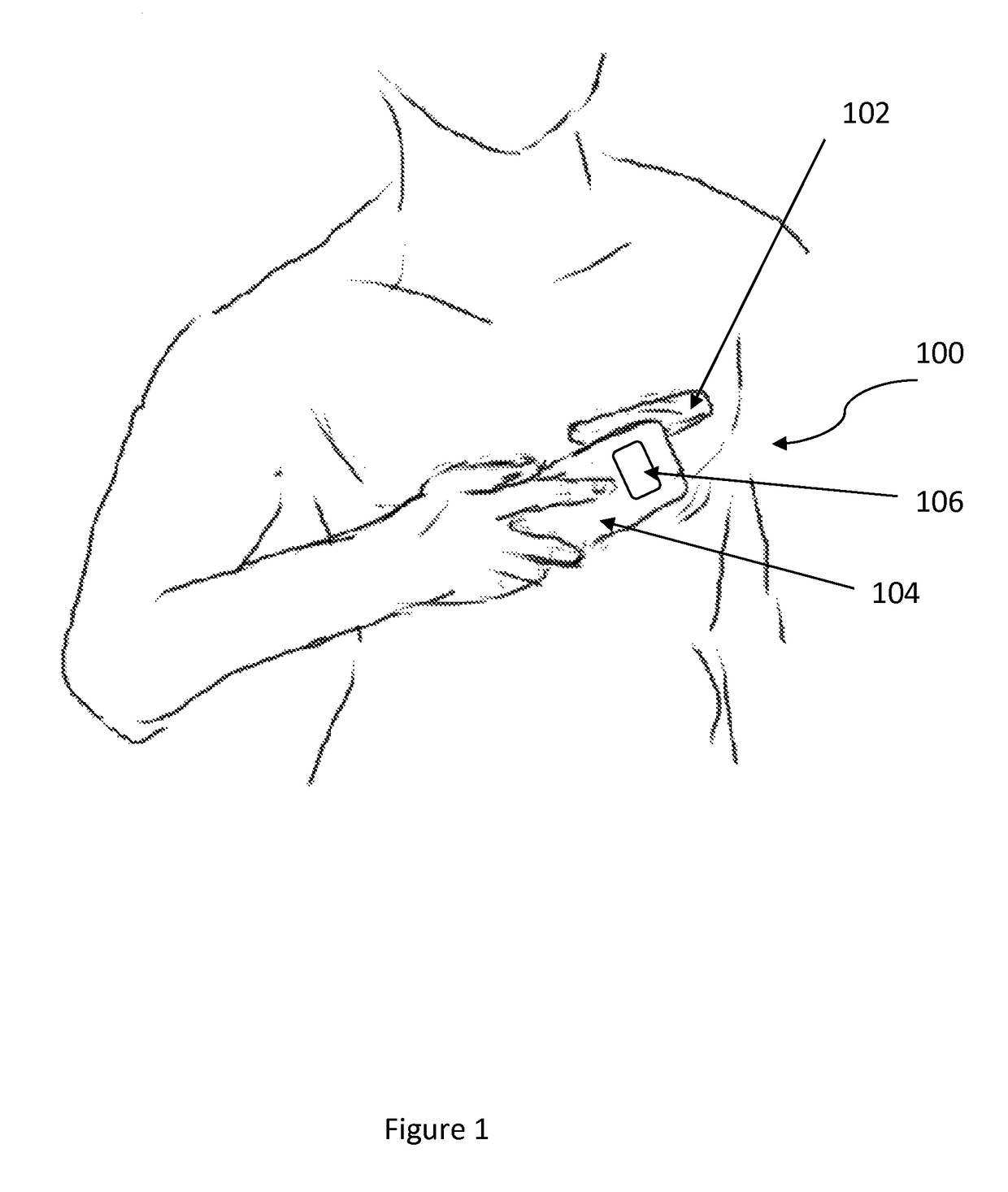 Pairing a health-monitoring wireless sensor device using a contact motion