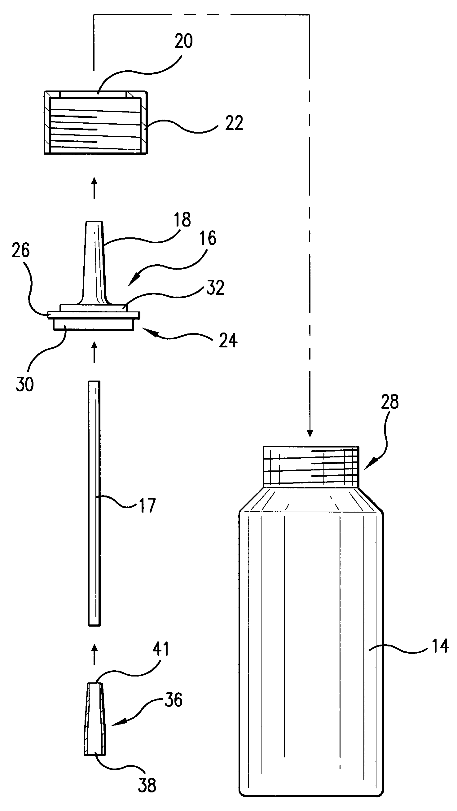 Squeezable, fillable feeding device