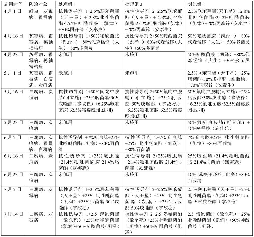 Application of Stropharia polysaccharide, resistance inducer and grape cultivation method