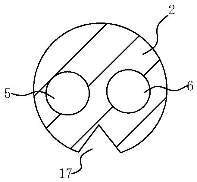 Double-lamp-holder color-colliding atmosphere lamp assembly for vehicle