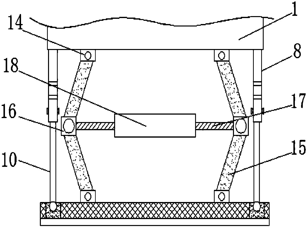 Novel liquid crystal display screen with touch function