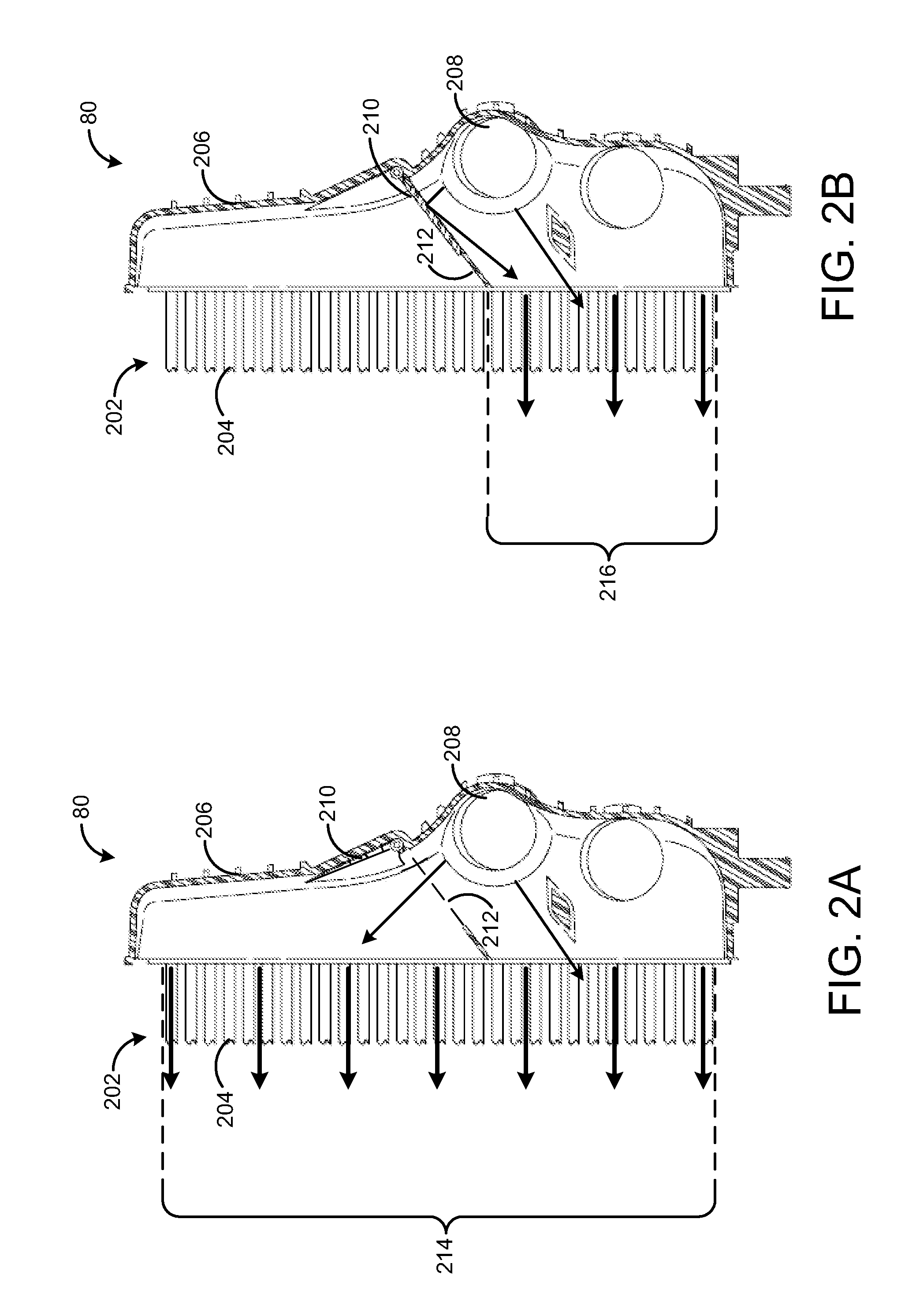 Method for controlling a variable charge air cooler