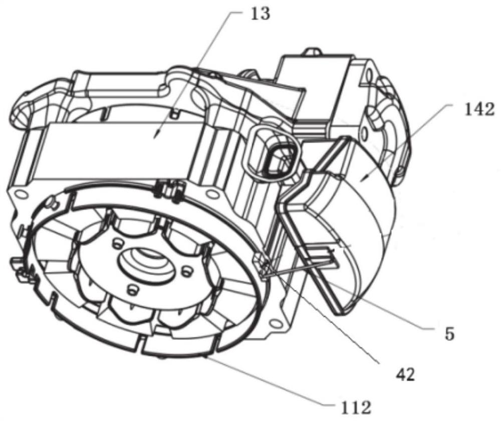 Anti-falling structure and method for compressor silencer and compressor