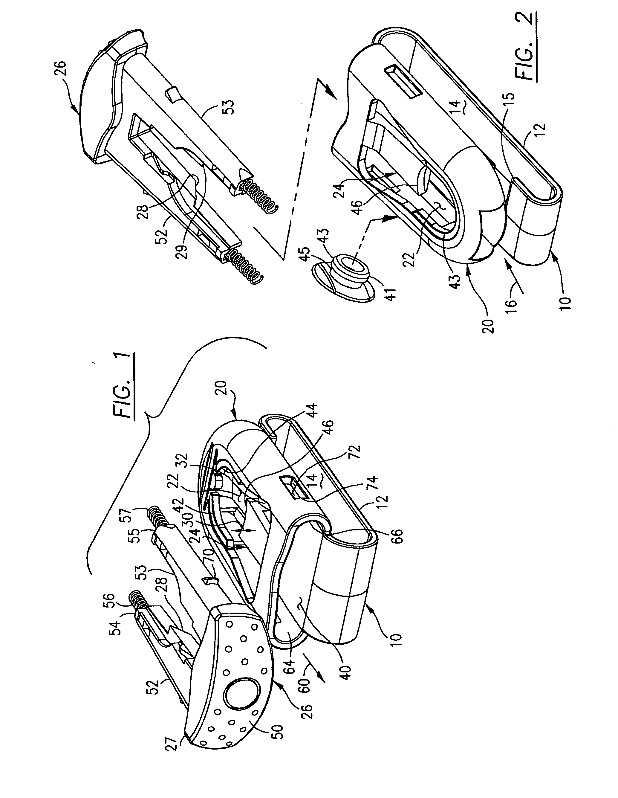 Plastic mount system for cellular phone or personal electronic device attachment