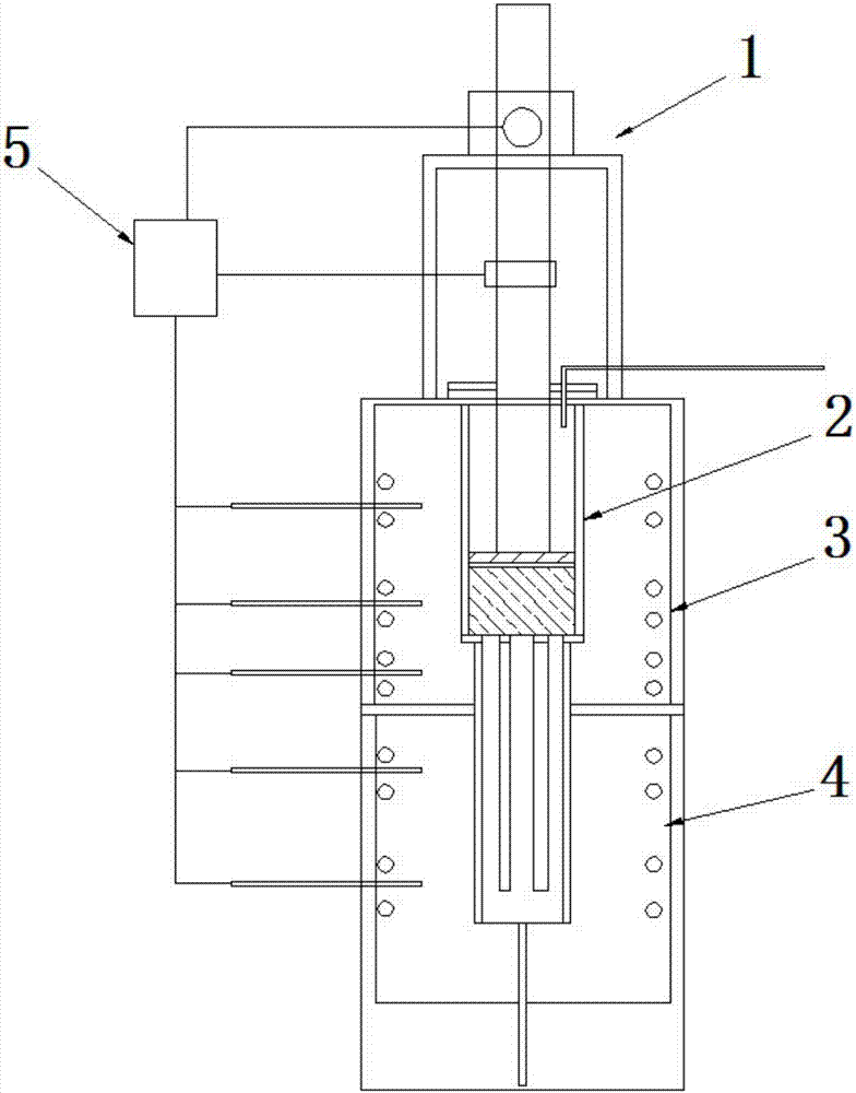 Glass rod material preparation method and preparation device