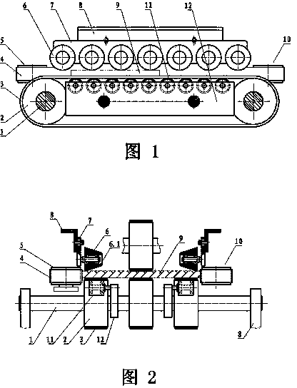 Carton correction pressing and pasting device