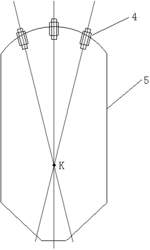 A co-direction multi-shaft coal gasification device