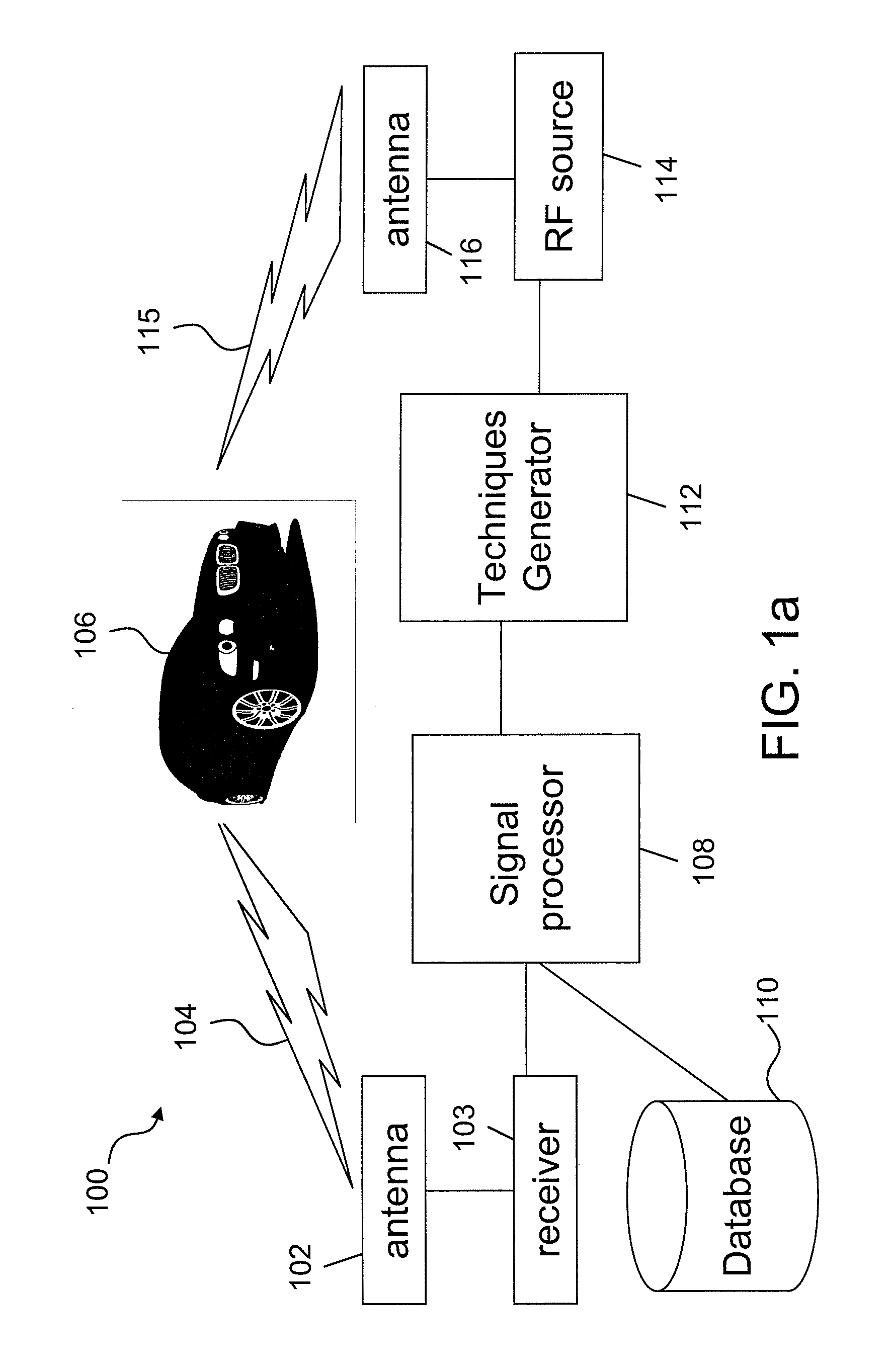 Low power microwave vehicle stopper with feedback