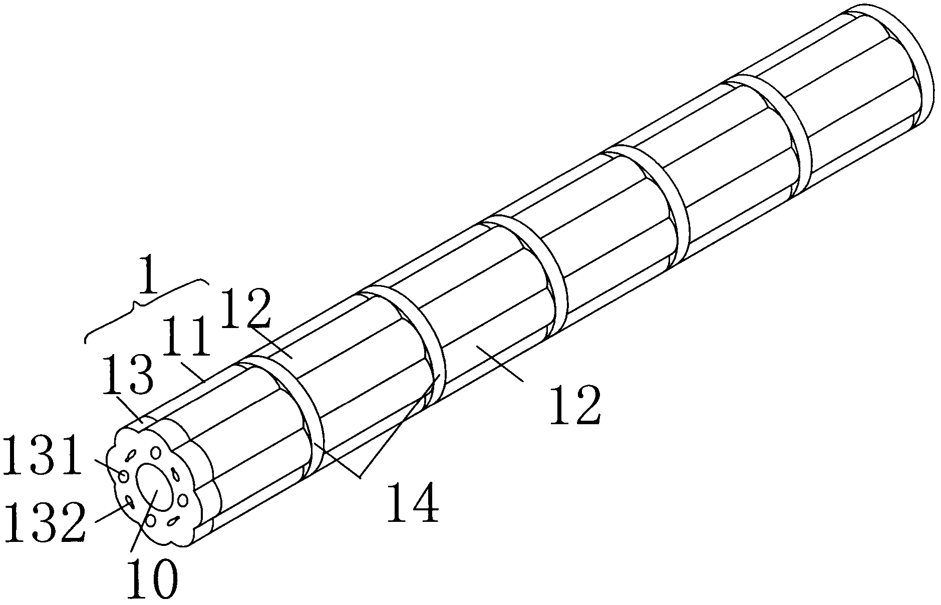 Quincunx-shaped reinforced pipe pile and fabrication method thereof