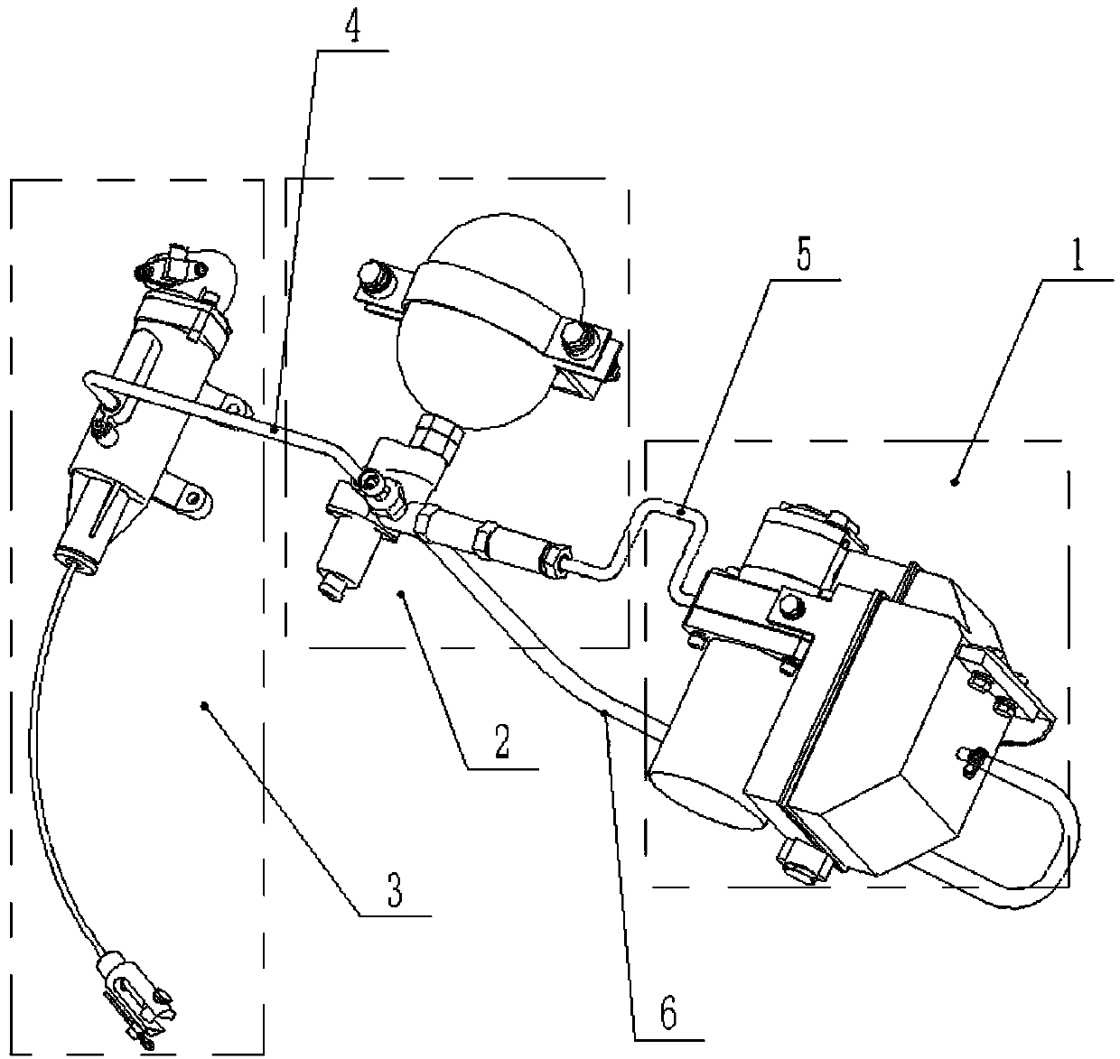 Hydraulic control mechanism for automatic clutch in hybrid electric vehicle