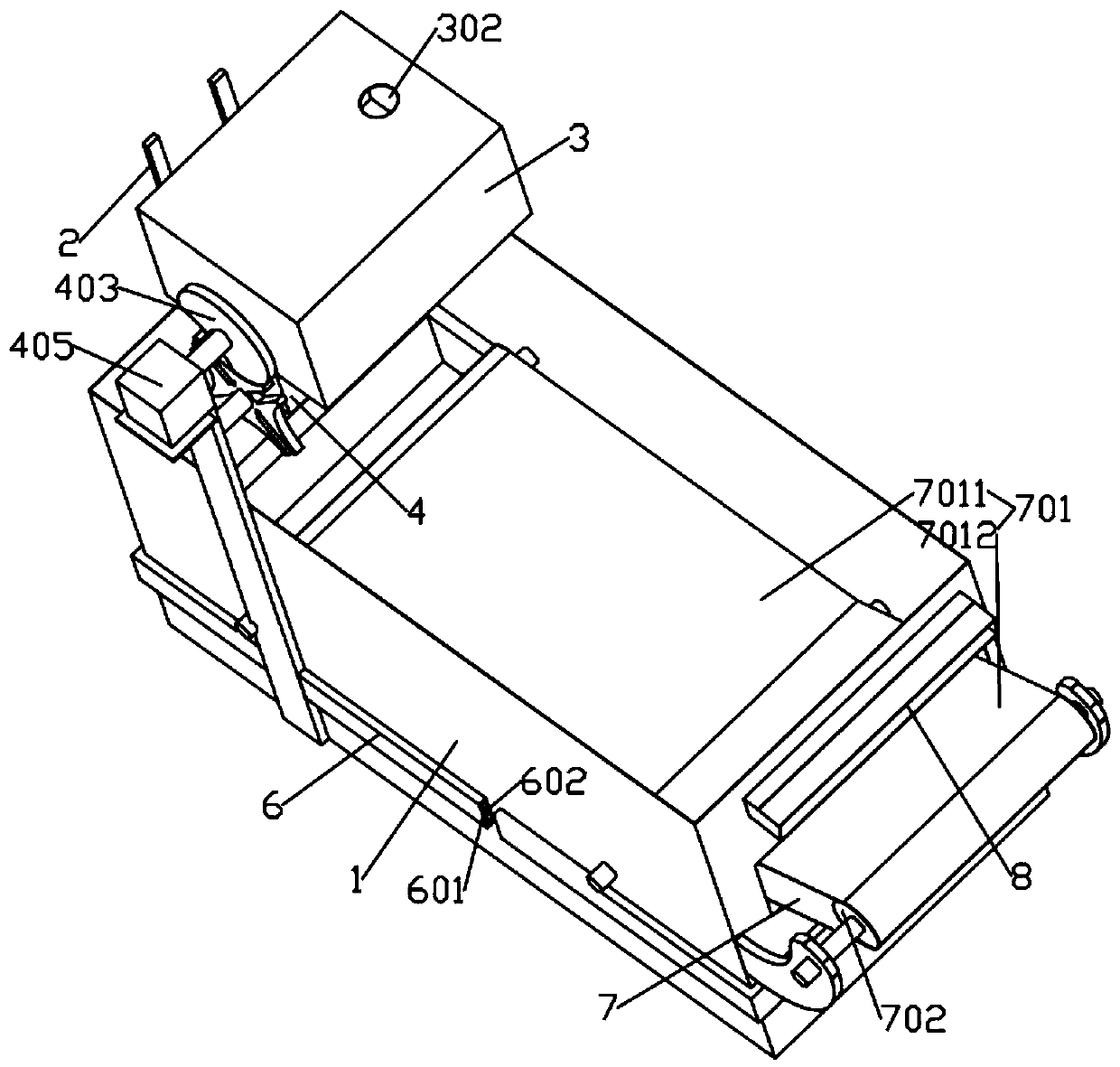 Chocolate frosting coating device applied to candy packaging