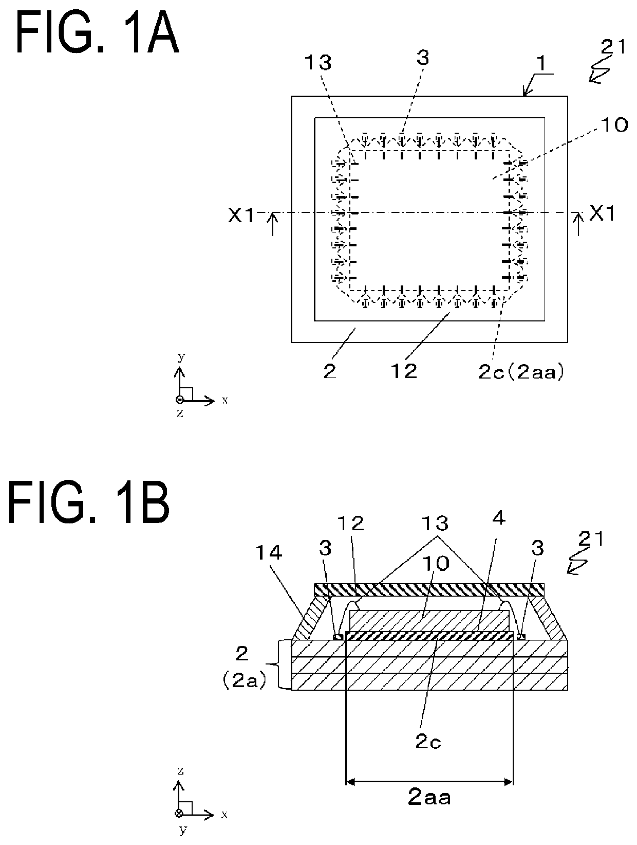 Electronic element mounting substrate and electronic device