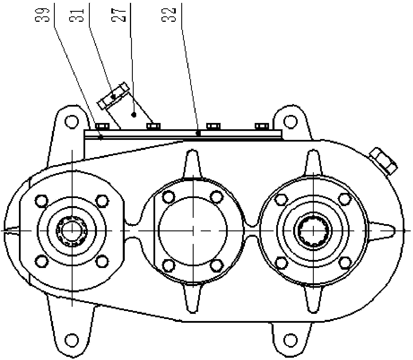 Tractor transfer case