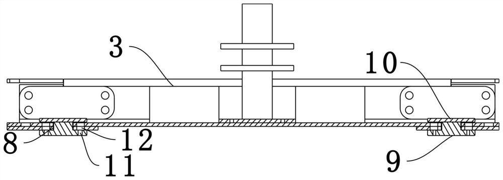 Wallboard of paper receiving machine frame, paper receiving machine frame and paper feeding unit frame structure