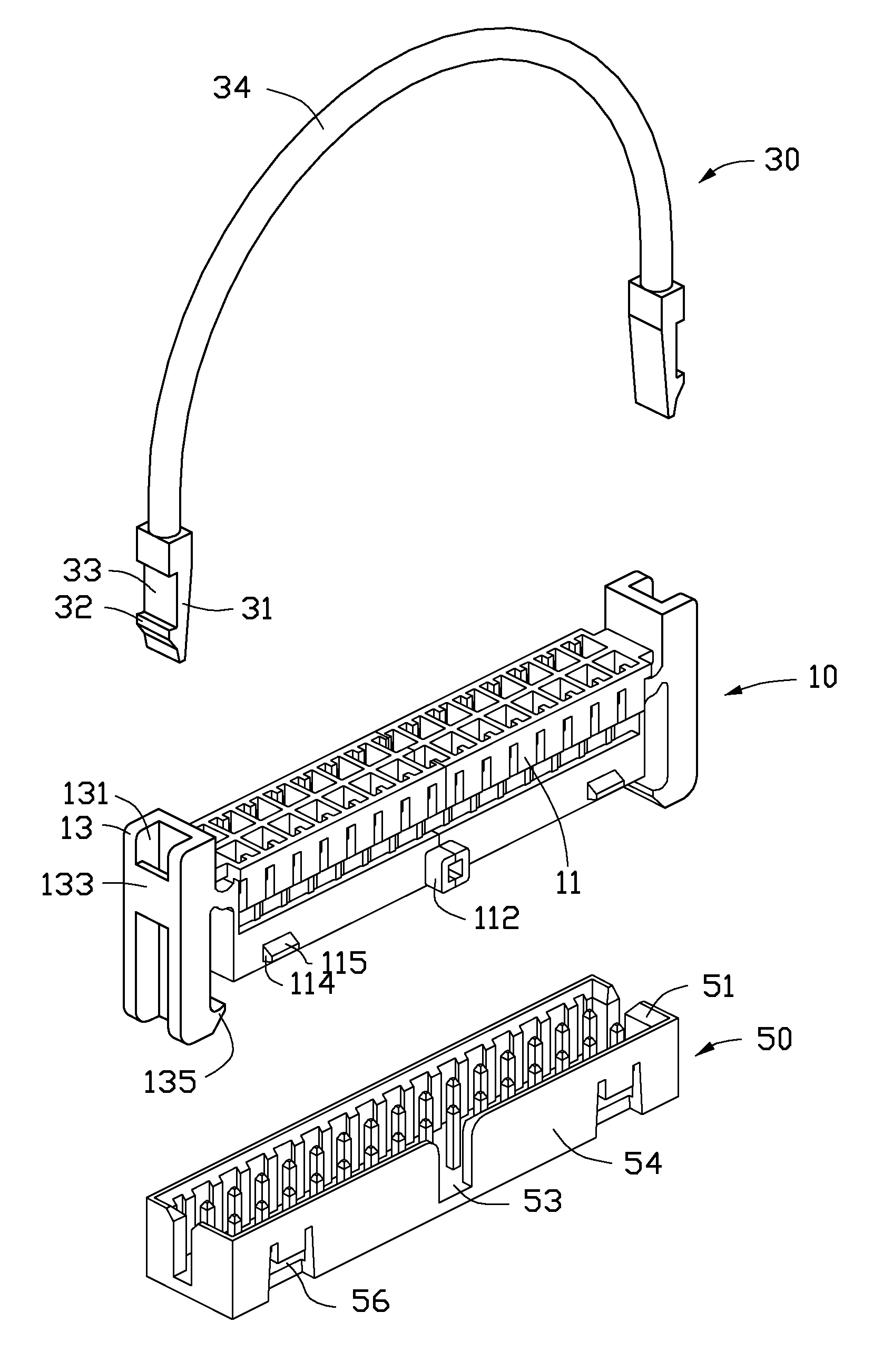Electronic connector assembly