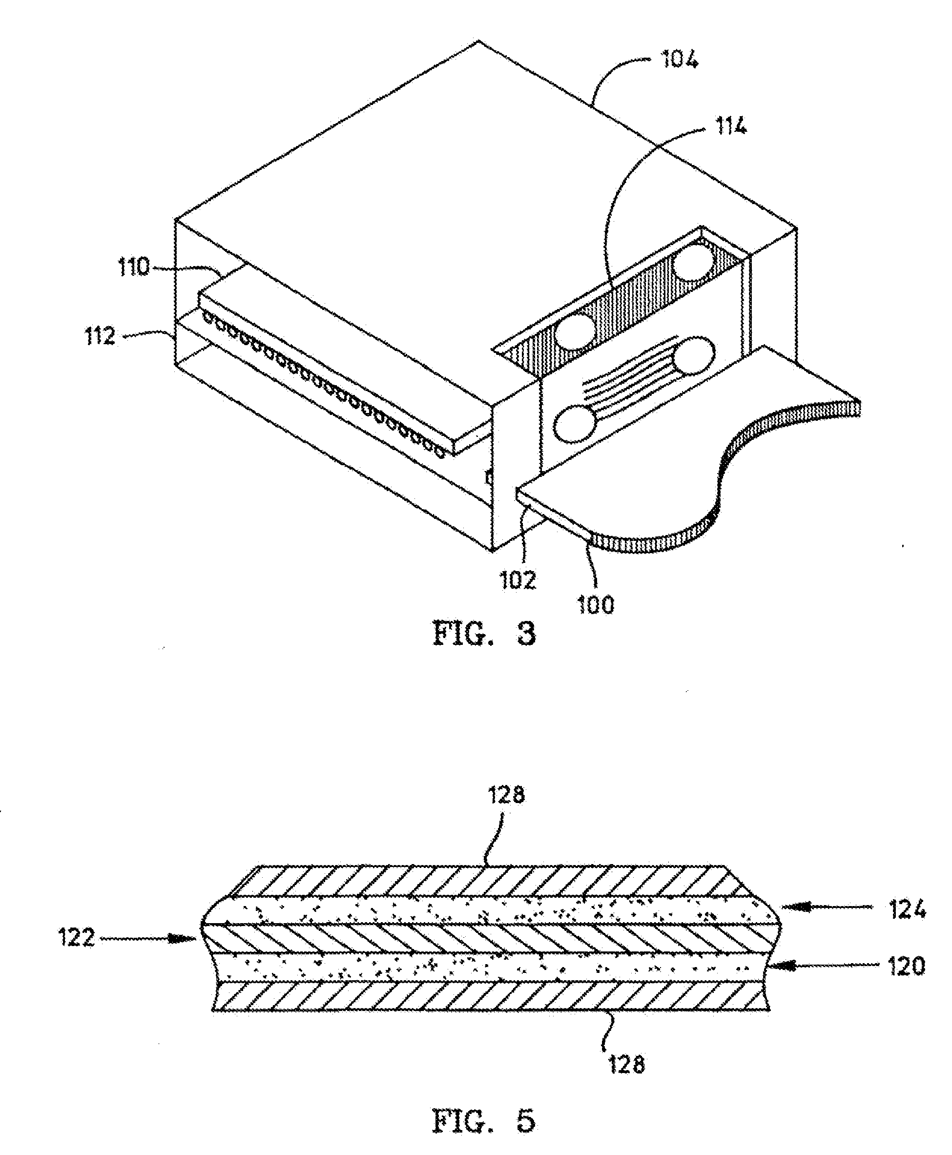 Flexible interconnect cable for an electronic assembly