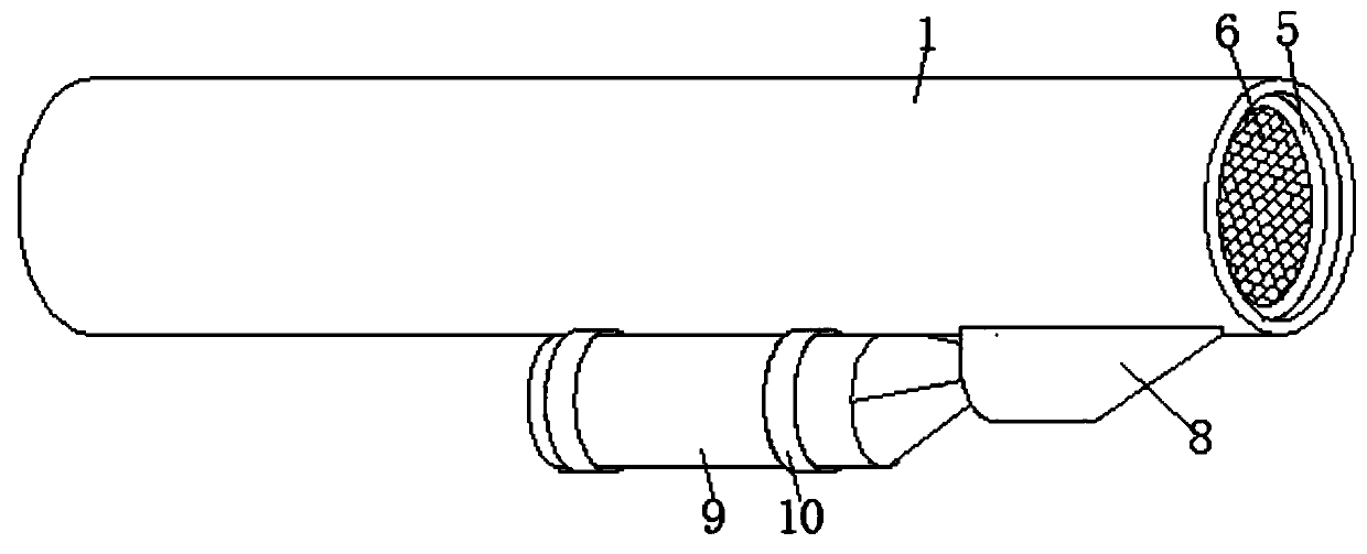 Ventilation pipe for indoor design