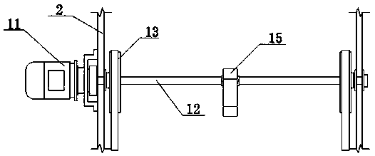 Feeding device for bucket elevator