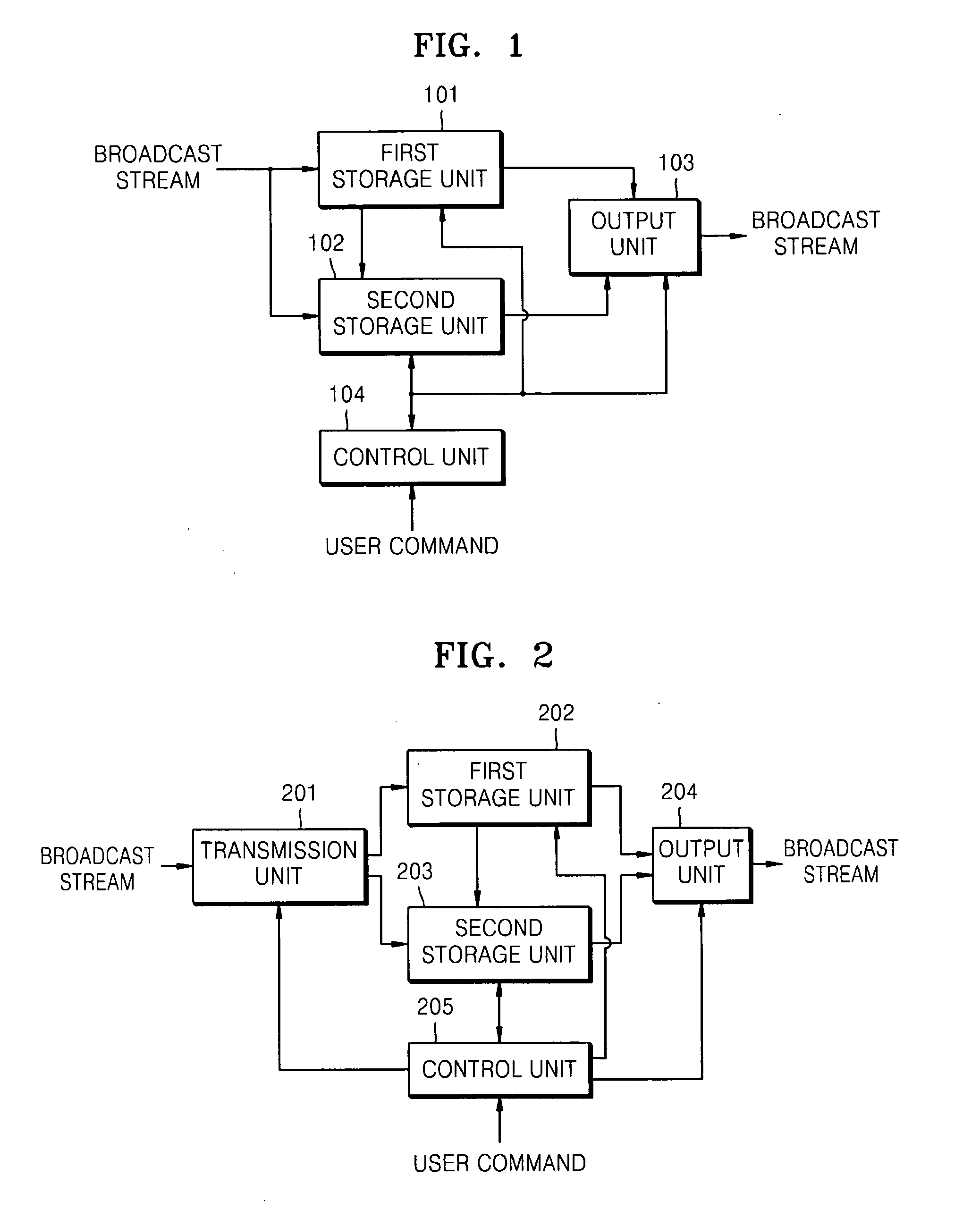 AV signal storage method and apparatus and television having broadcast stream storage function