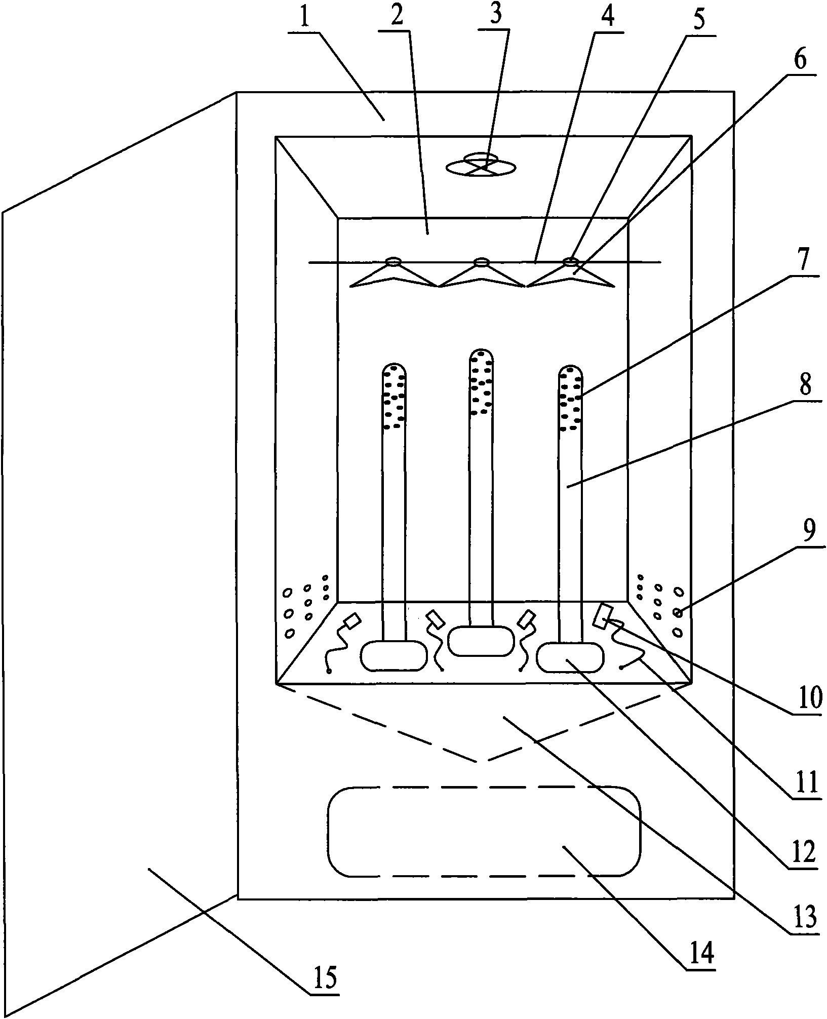 Steam washing machine with hanging-type clothes hanger