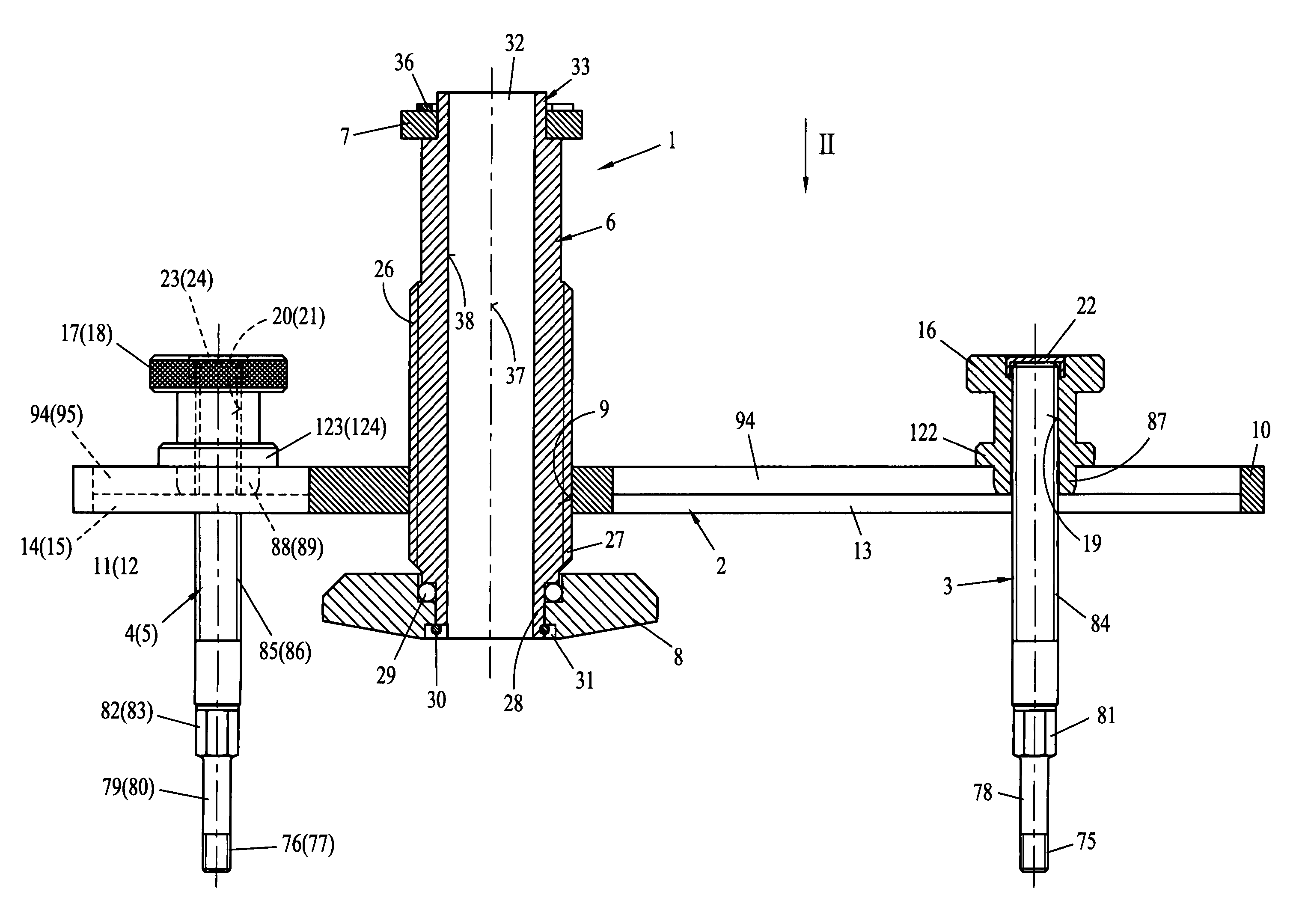 Device for the assembly of a motor vehicle clutch