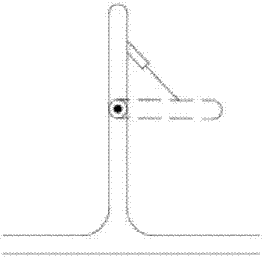 High-efficient pollution-cut system with drainage pump station collecting tank dynamic division