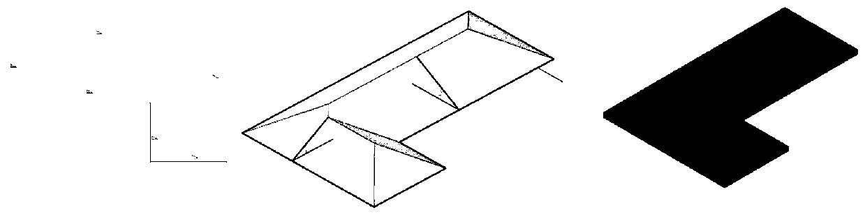 Roof modeling method and device
