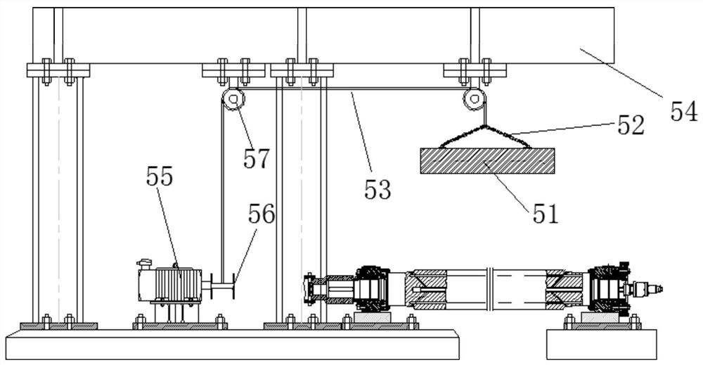 Warping pressing device and method used in strip steel rough rolling process