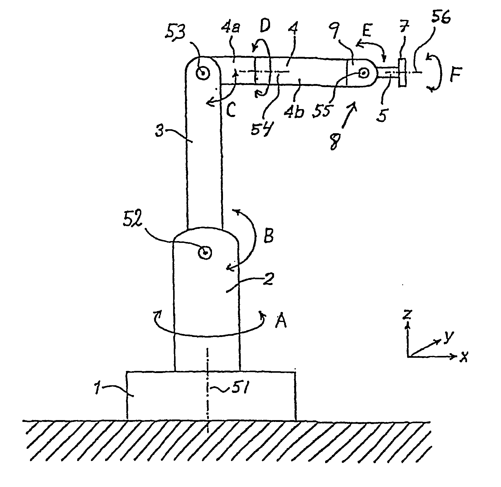 Robot wrist comprising a drive unit incorporated in a tilt