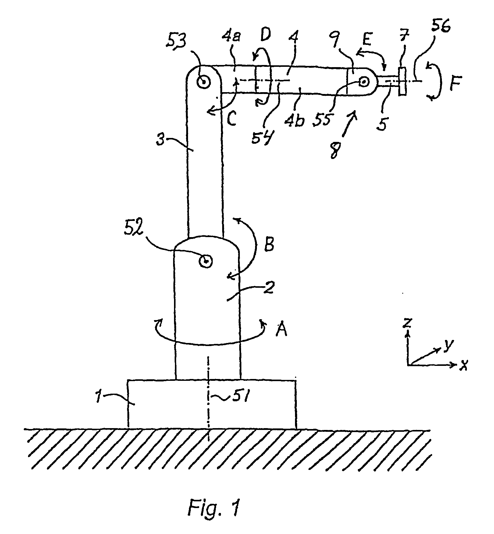 Robot wrist comprising a drive unit incorporated in a tilt