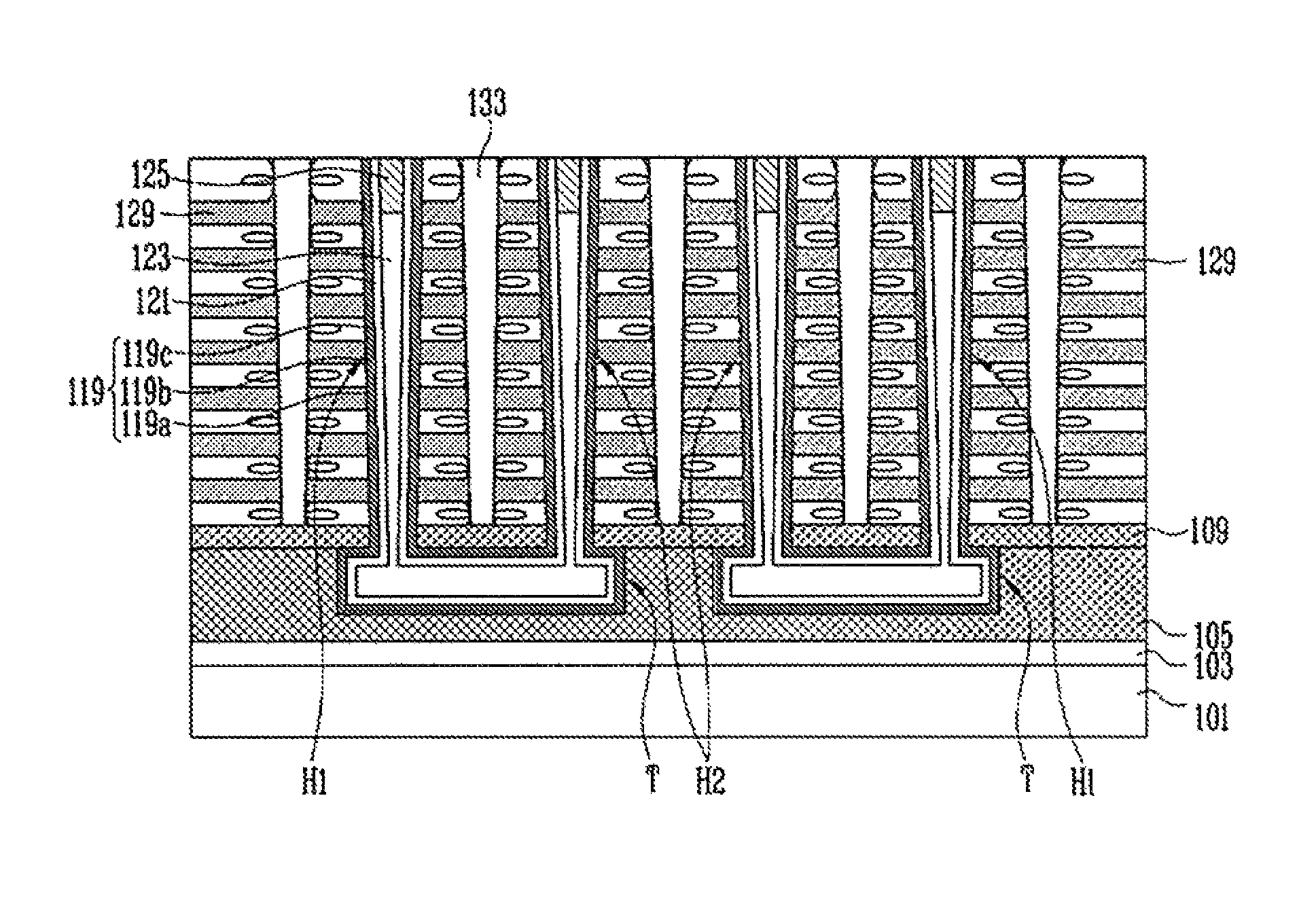 Three-dimensional non-volatile memory device, memory system including the same and method of manufacturing the same
