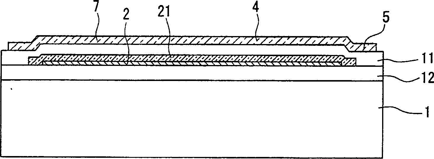 Matrix, Liquid crystal display device and electronic instrument