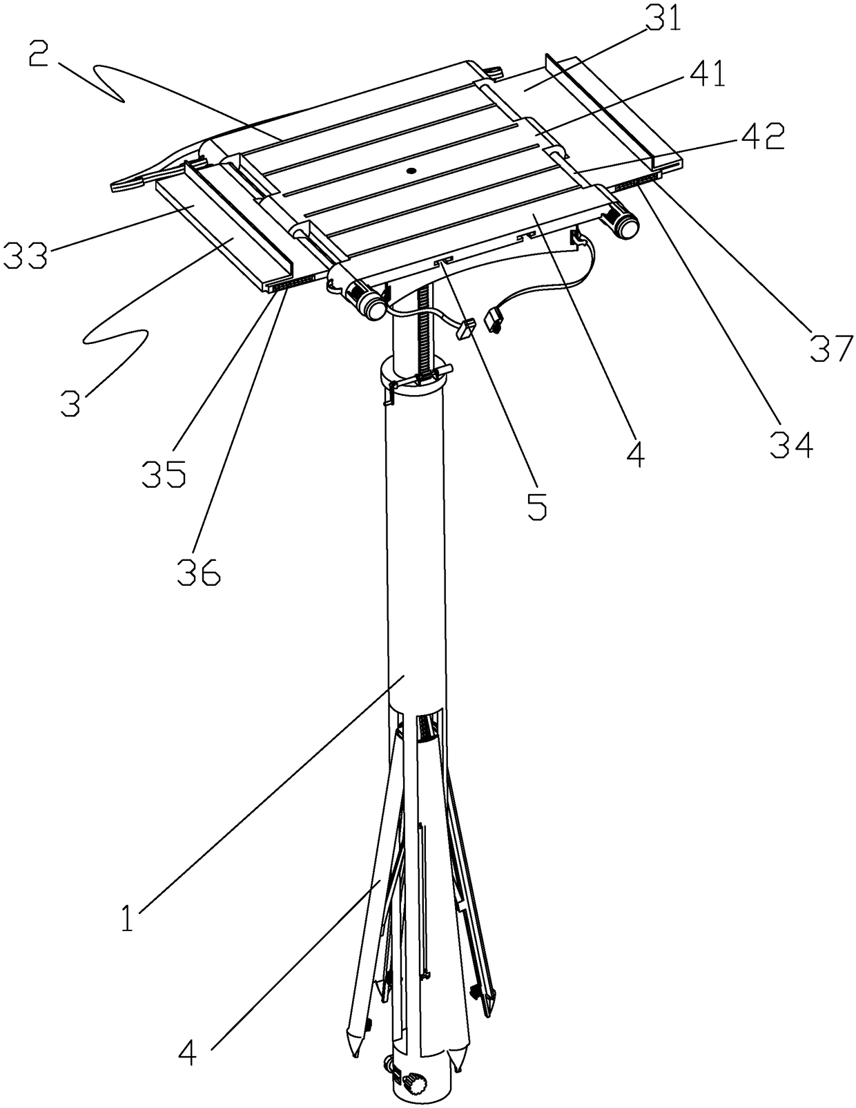 Dual-purpose portable unmanned aerial vehicle launching platform