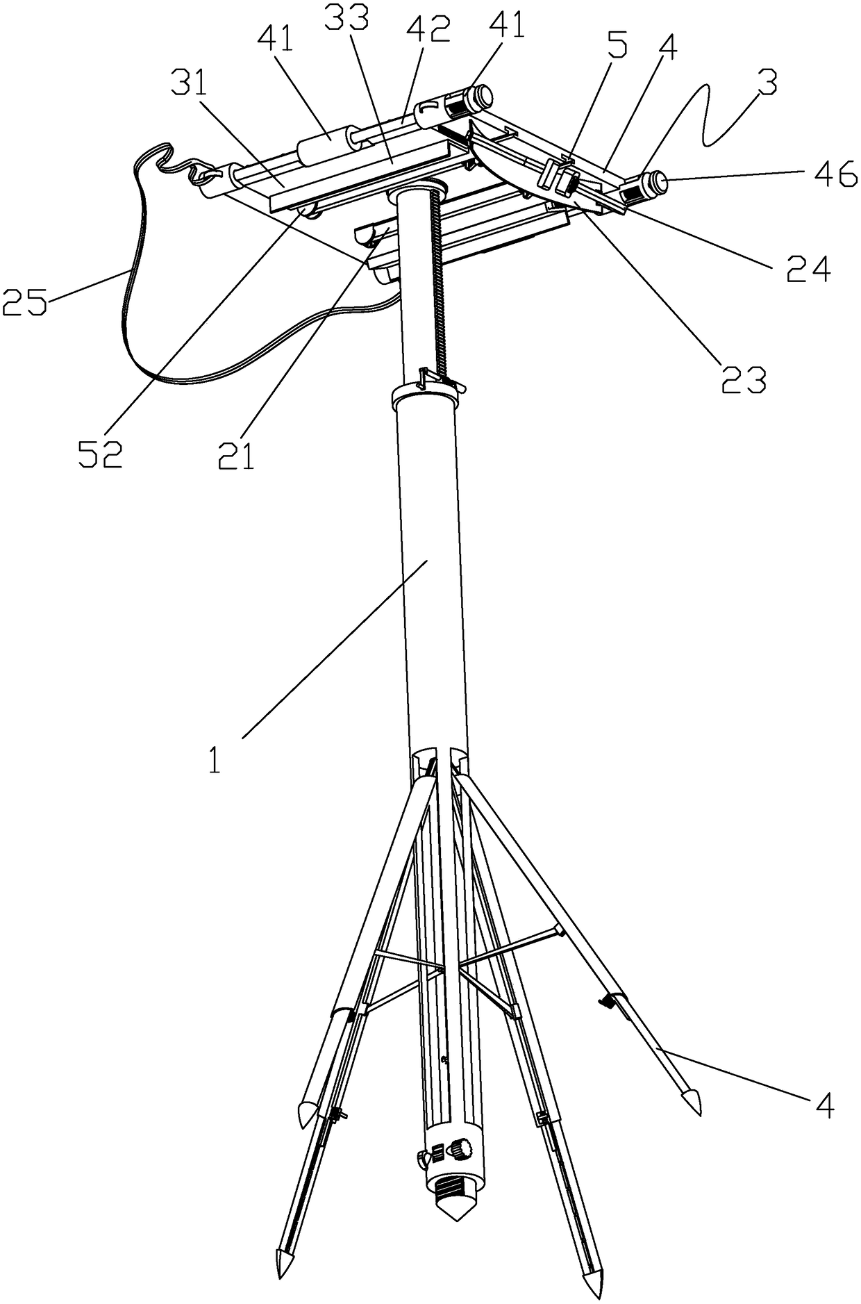 Dual-purpose portable unmanned aerial vehicle launching platform