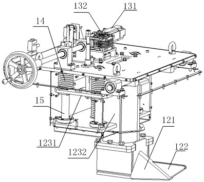 Material leveling device
