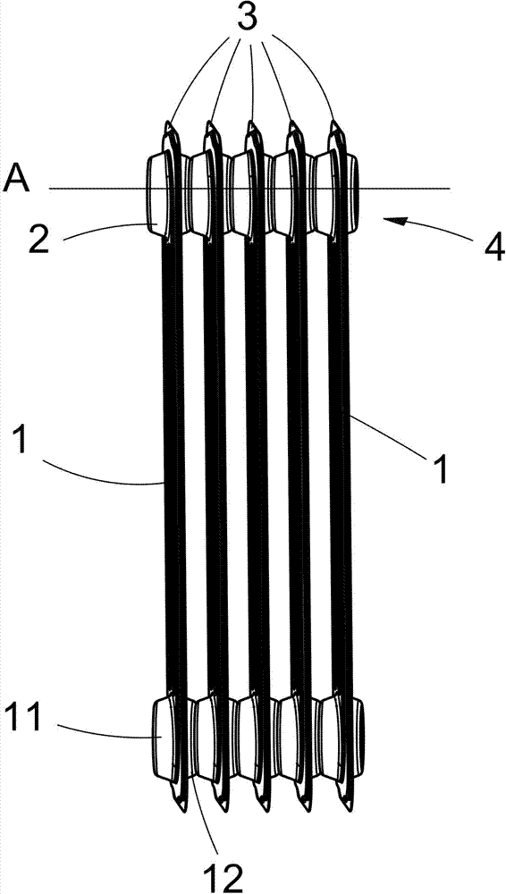 Electrical oil heater with high thermal efficiency