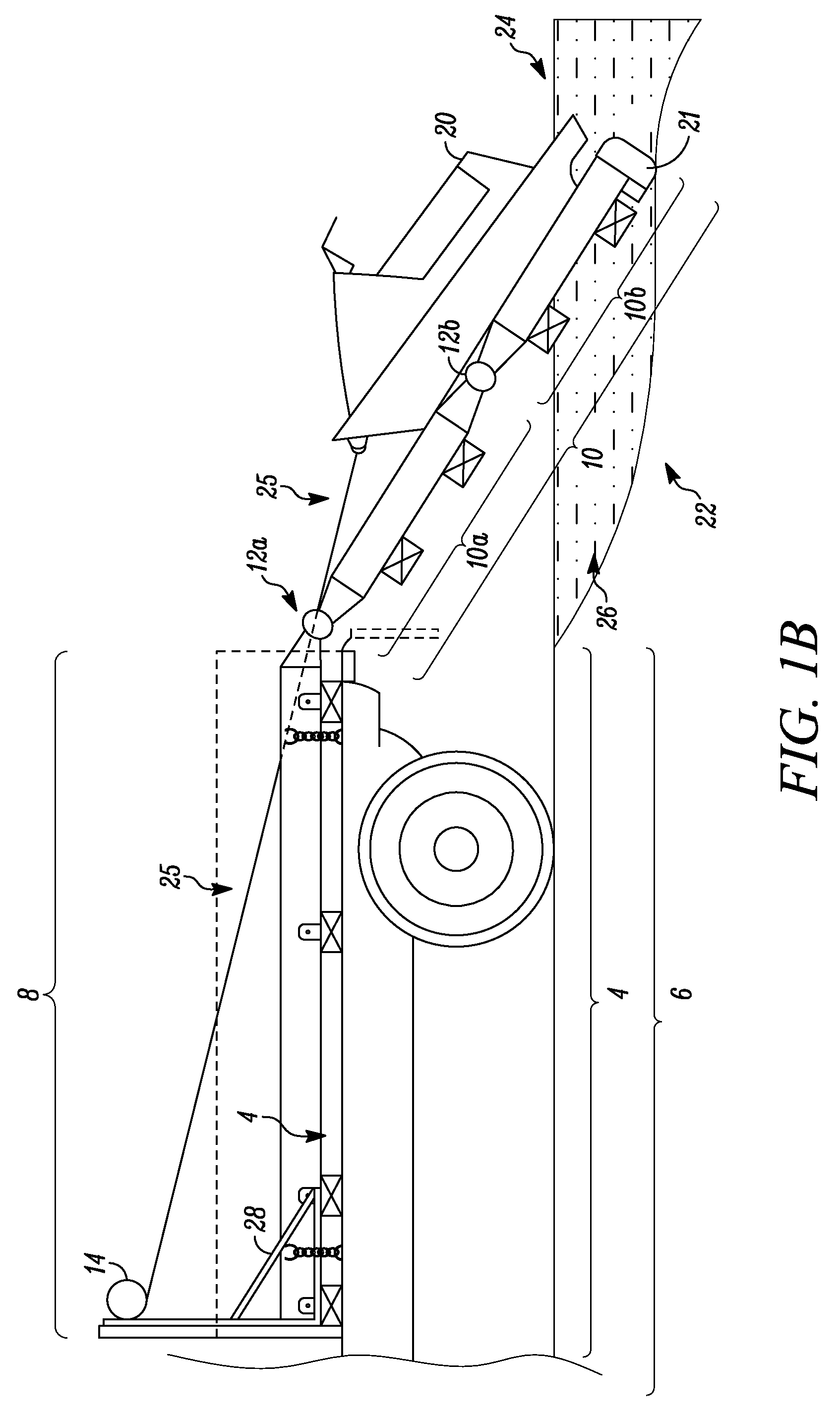 Vehicle mounted launch and retrieval apparatus for a personal watercraft