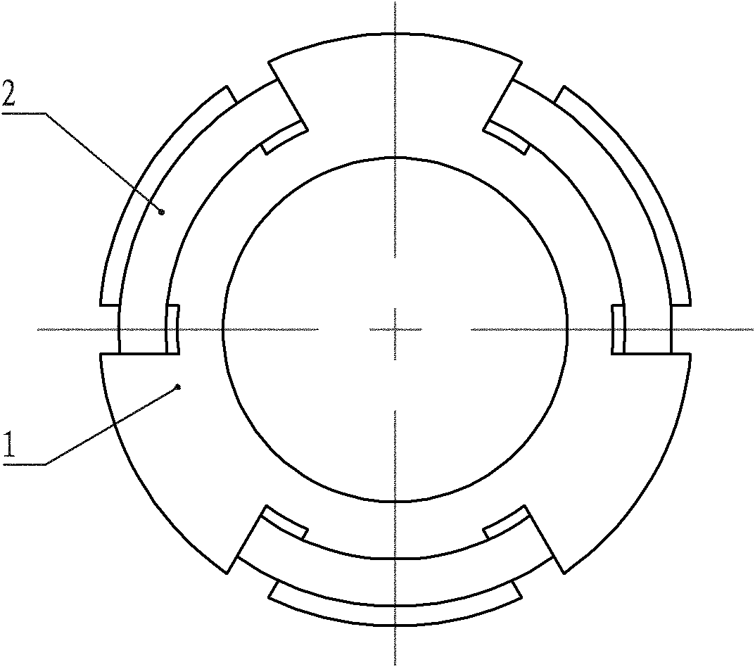 Cylindrical transverse flux linear motor of zigzag ring winding structure