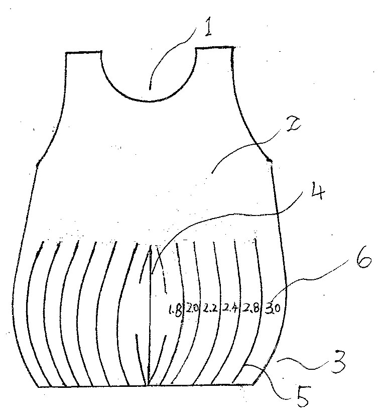 Female belly fat reduction observation vest
