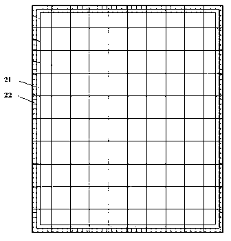 Device for eliminating joints of mosaic display screen