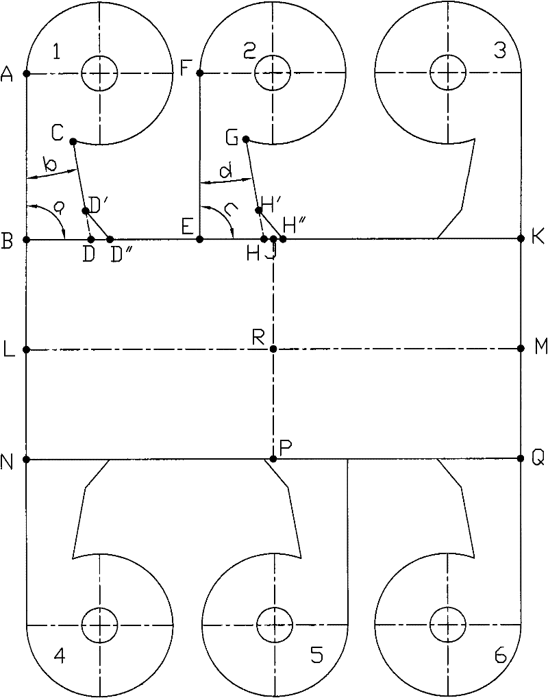 Connection between cyclone separators and hearth of large-scale circulating fluidized bed boiler