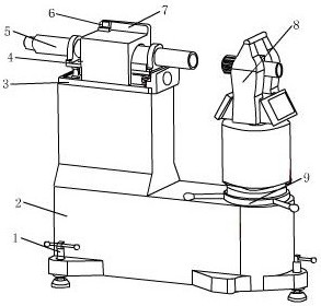 A field calibration device for gyro north finder