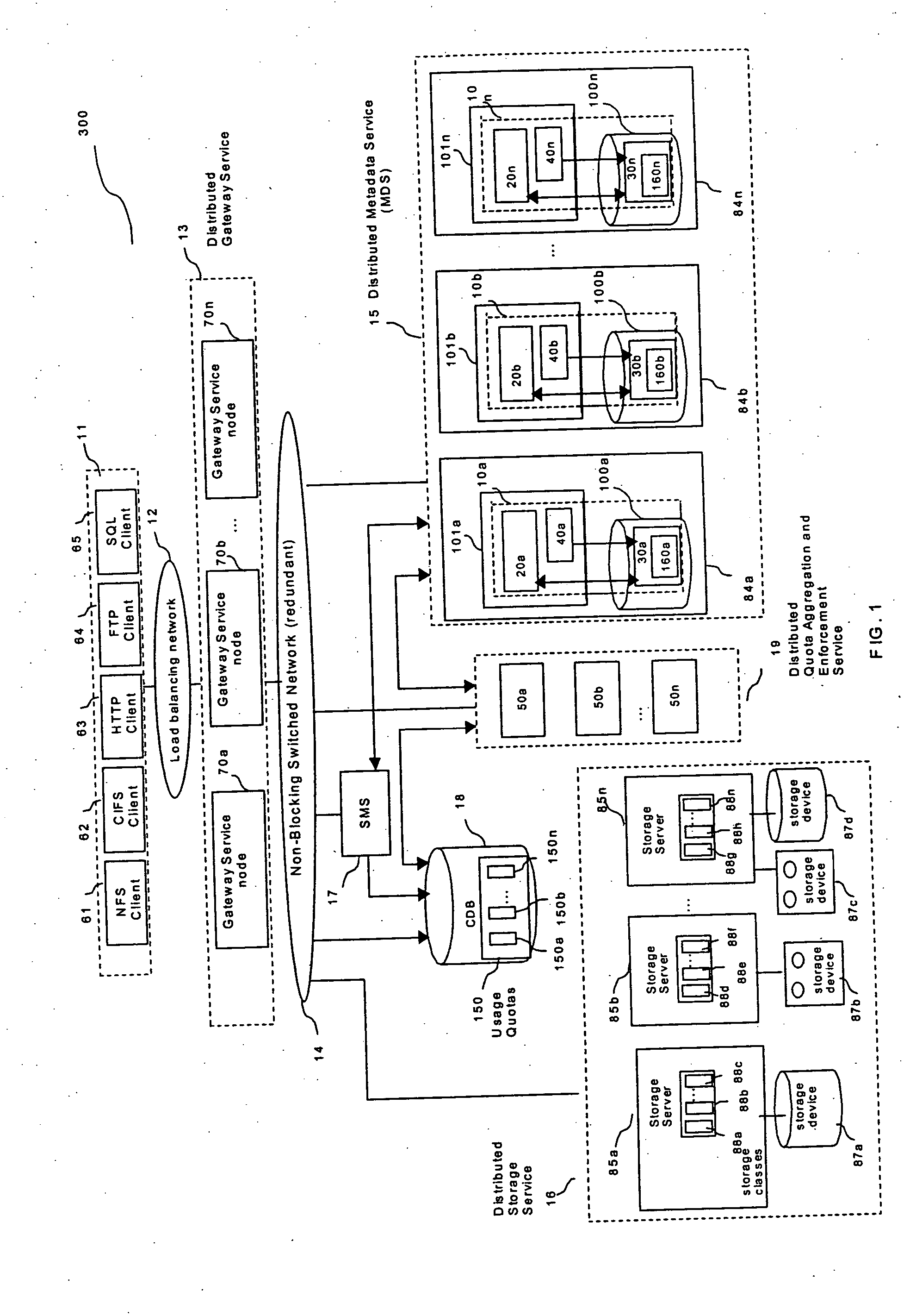System and method for managing usage quotas