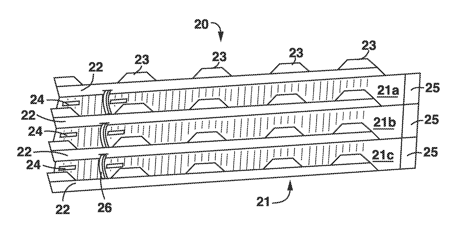 Stackable glide rack for maximizing product selection