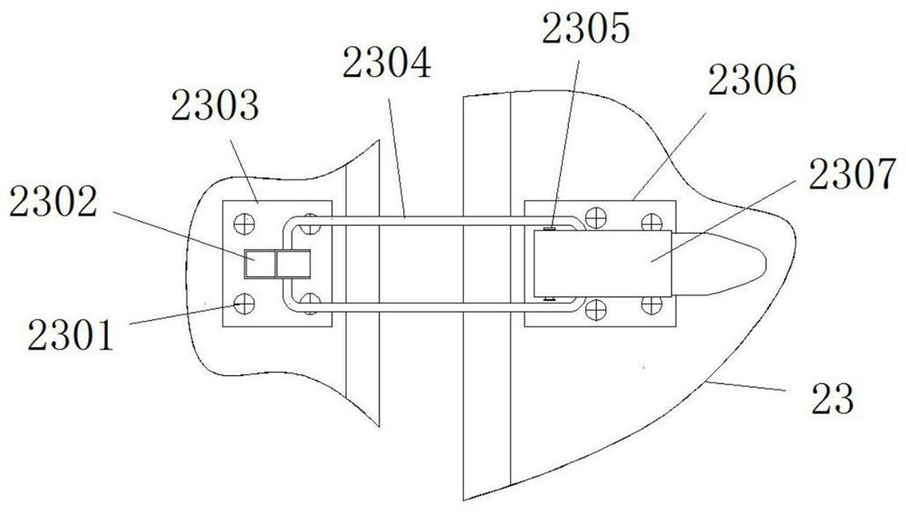 Hot air circulation type baking machine