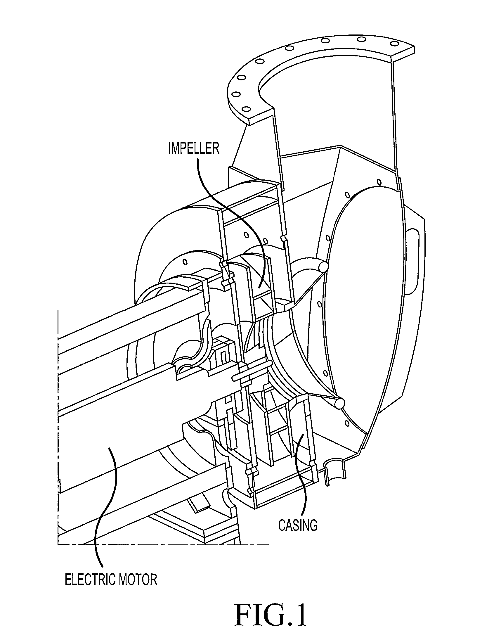 Method for manufacturing the impeller of a centrifugal compressor
