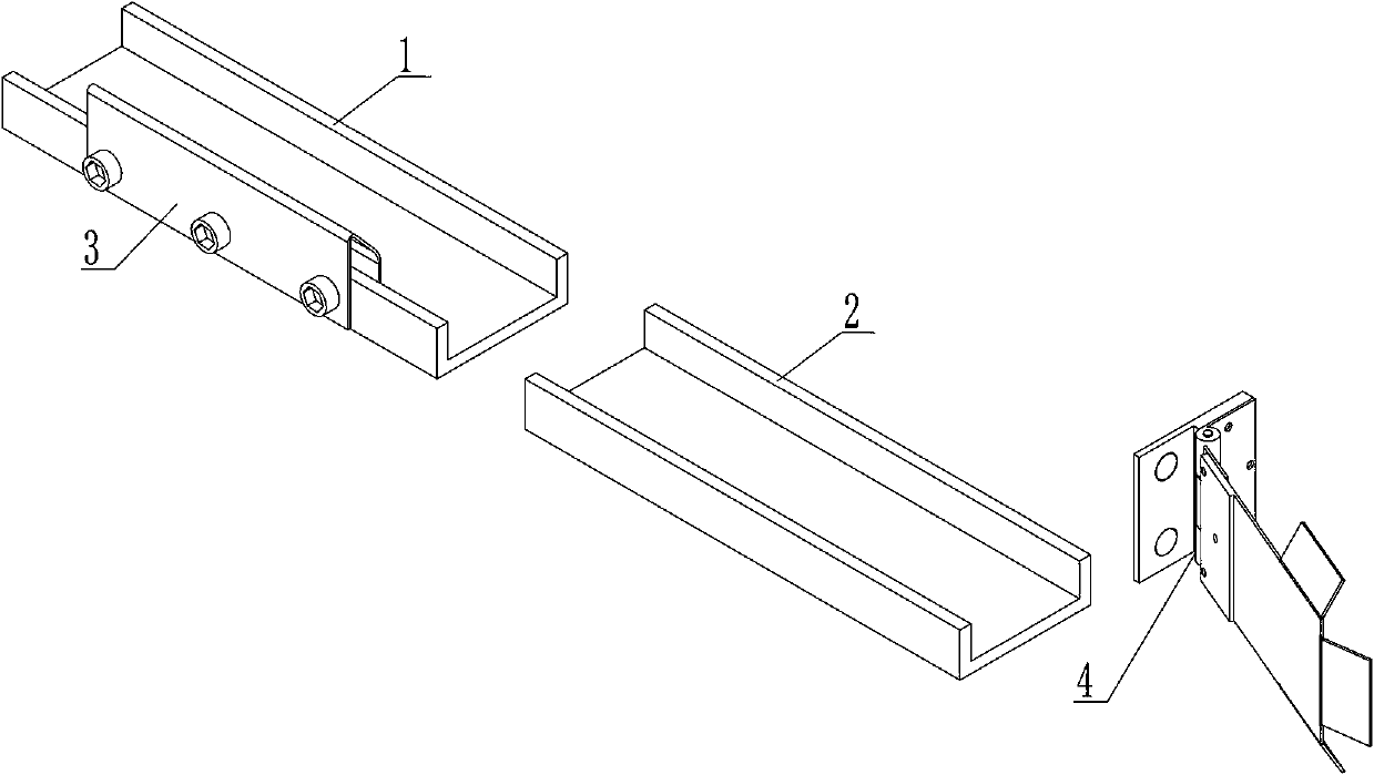 Collecting and discharging device for LED module dispensing machine